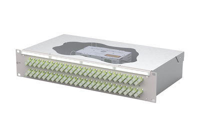 OpDAT fix2 Patchfeld splice 48xSC-D OM5 grau