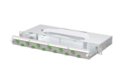 OpDAT slide2 K Patchfeld VIK 12xLC-D APC OS2 grau