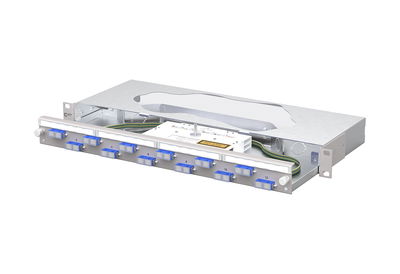 OpDAT slide2 K Patchfeld splice 12xSC-D OS2 grau