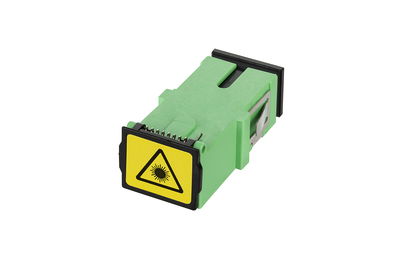 OpDAT Kupplung SC-Simplex APC OS2 mit Shutter
