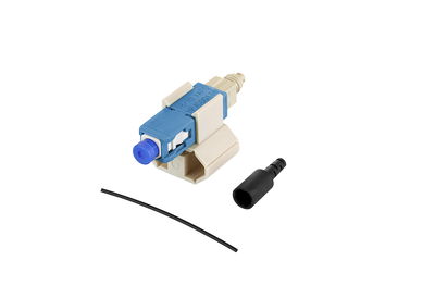OpDAT FASTTM Hybrid Steckerbausatz SC UPC OS2 10 Stück für Adern