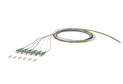 OpDAT Pigtail ST-PC, OM3, 6 Farben