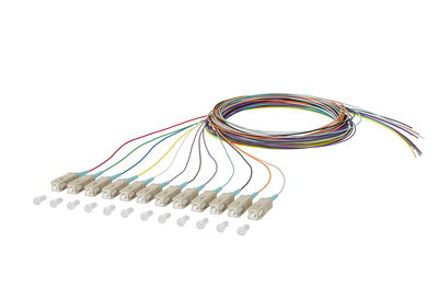 OpDAT Pigtail SC-PC, OM3, 12 Farben
