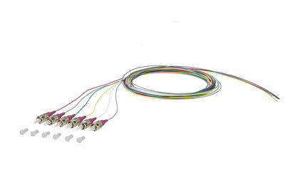 OpDAT Pigtail ST-PC, OM4, 6 Farben