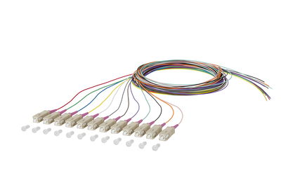 OpDAT Pigtail SC-PC, OM4, 12 Farben