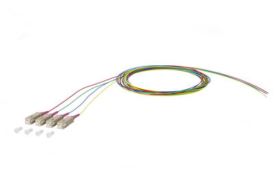 OpDAT Pigtail SC-PC, OM4, 4 Farben