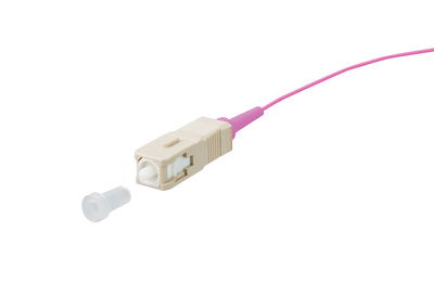 OpDAT Pigtail SC-PC, OM4, violett