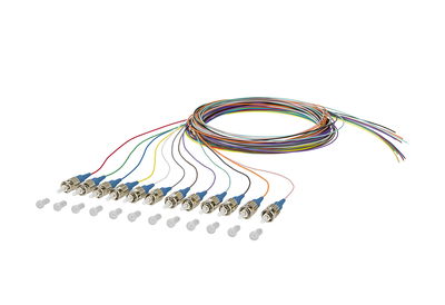 OpDAT Pigtail ST-UPC, OS2, 12 Farben