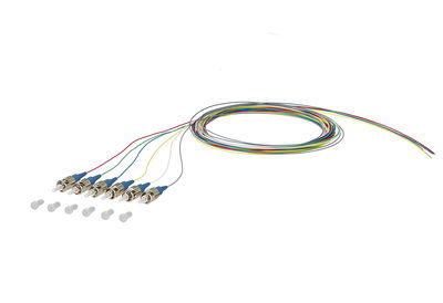 OpDAT Pigtail ST-UPC, OS2, 6 Farben