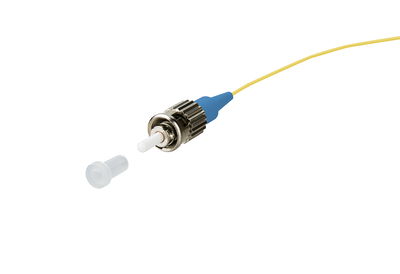 OpDAT Pigtail ST-UPC, OS2, gelb