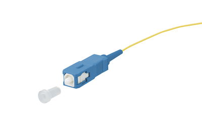 OpDAT Pigtail SC-UPC, OS2, gelb
