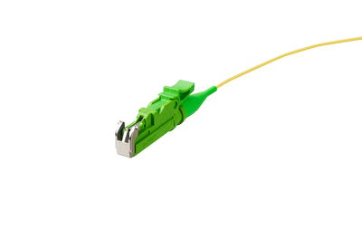 OpDAT Pigtail E2000-APC, OS2, gelb