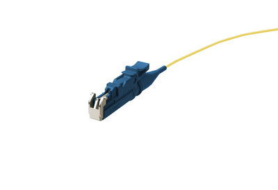 OpDAT Pigtail E2000-UPC, OS2, gelb