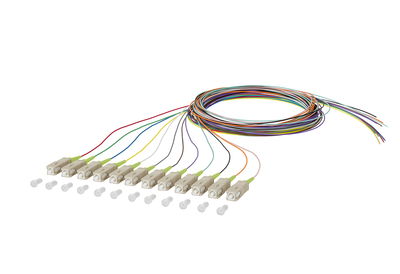 OpDAT Pigtail SC-PC, OM5, 12 Farben