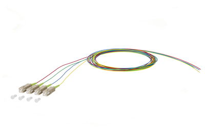 OpDAT Pigtail SC-PC, OM5, 4 Farben