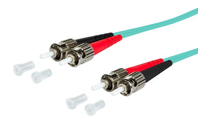 OpDAT Patchkabel 2xST/2xST OM3, 50,0 m