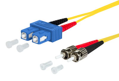 OpDAT Patchkabel SC-D/2xST OS2, 2,0 m