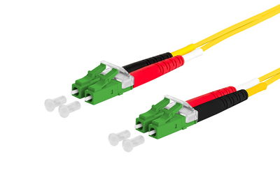 OpDAT Patchkabel LC-D APC/LC-D APC OS2, 46,0 m