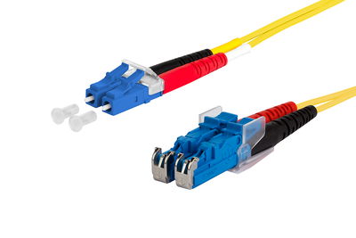 OpDAT Patchkabel LC-D/E2000-D OS2, 5,0 m