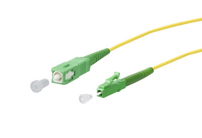 OpDAT Patchkabel SC-S APC/LC-S APC OS2, 40,0 m