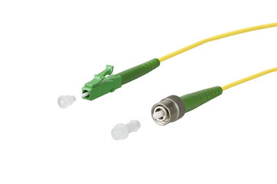 OpDAT Patchkabel LC-S APC/FC APC OS2, 3,0 m