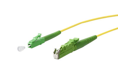 OpDAT Patchkabel LC-S APC/E2000-S APC OS2, 3,0 m