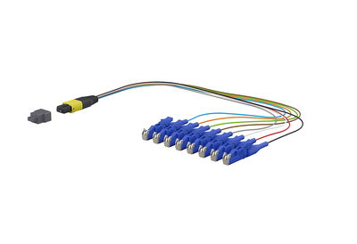 OpDAT Ader-Fanout MTP-M/8xE2000-S OS2 0,3 m