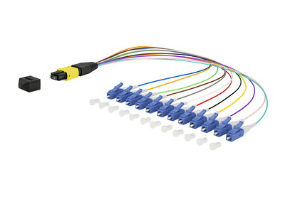 OpDAT Ader-Fanout MTP-M/12xLC-S OS2, 0,3 m