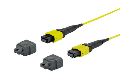 OpDAT Patchkabel MTP-F/MTP-F OS2, Ø3,0 mm, 12 Fasern, 2,0 m
