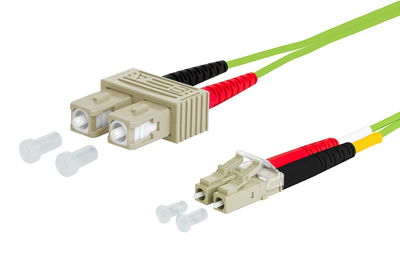 OpDAT Patchkabel SC-D/LC-D OM5, 5,0 m