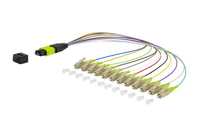 OpDAT Ader-Fanout MTP-M/12xLC-S OM5 0,3 m