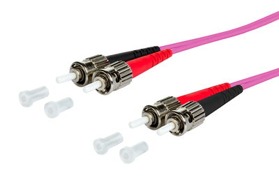 OpDAT Patchkabel 2xST/2xST OM4, 4,0 m