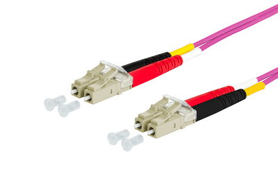 OpDAT Patchkabel LC-D/LC-D OM4, 5,5 m
