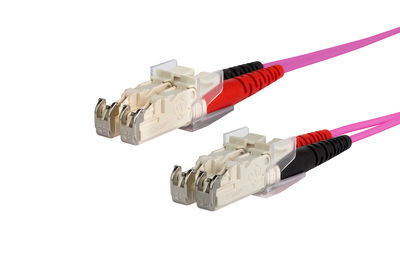 OpDAT Patchkabel E2000-D/E2000-D OM4, 2,0 m