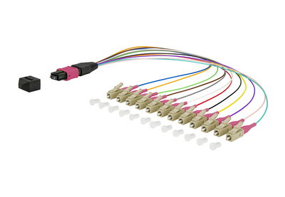 OpDAT Ader-Fanout MTP-M/12xLC-S OM4 0,3 m