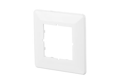 Abdeckplatte 80 x 80 mm, verkehrsweiß, E-DAT C6