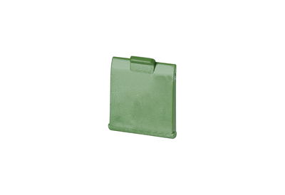 Staubschutzklappen für Modul Patchfelder / Subway / REG grün