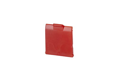 Staubschutzklappen für Modul Patchfelder / Subway / REG rot