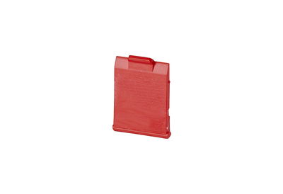 Staubschutzklappen für Anschlussdosen rot