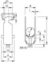 Bügelschelle 16-22mm, Alu