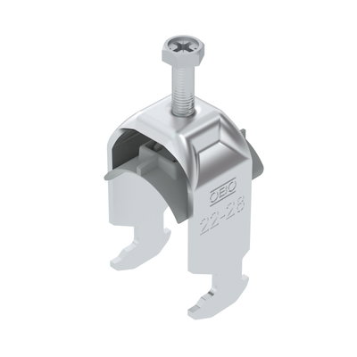 Bügelschelle 2056 22-28mm, Alu