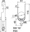 Bügelschelle 2056 40-46mm, St, FT