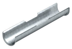 Langwanne für Bügelschelle 46-52mm 44-50, 200mm, St, FS