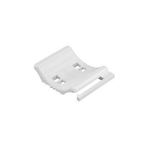 Universal-Gegenwanne kombinierbar zur Doppelwanne 40-46mm, PP, lichtgrau, RAL 7035