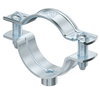Abstandschelle mit Gewindeanschluss M6 30-36mm, St, G