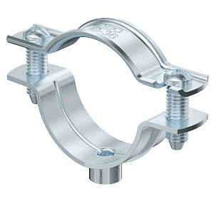 Abstandschelle mit Gewindeanschluss M6 30-36mm, St, G