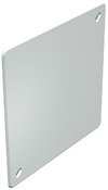 Kastendeckel Unterputz 210x210x2, PS, weiß