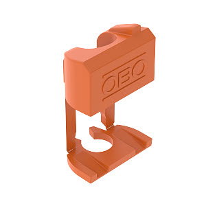 HW Befestigungselement für dünne Beplankung 15x8x5, PP, orange