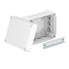 Kabelabzweigkasten mit hohem Deckel 190x150x94, PP/PC, lichtgrau, RAL 7035