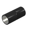 Stapa Steckmuffe ohne Gewinde Ø16mm, St, PE50, tiefschwarz, RAL 9005